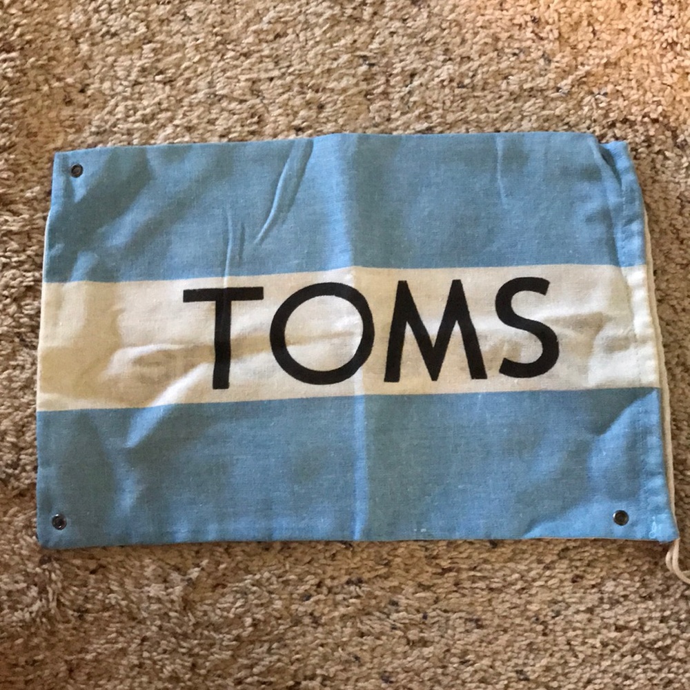 Toms shoe bag - never used